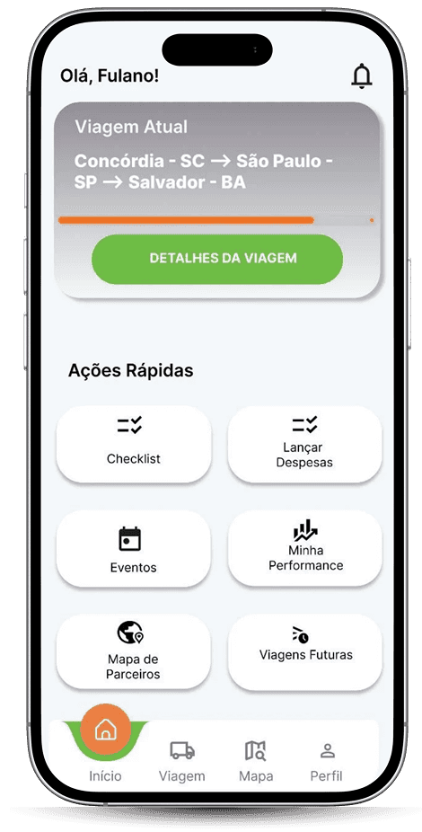 Mockup aplicativo Syscon